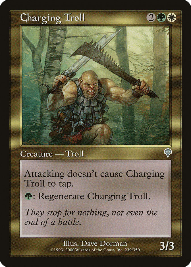 Charging Troll [Invasion] Foil