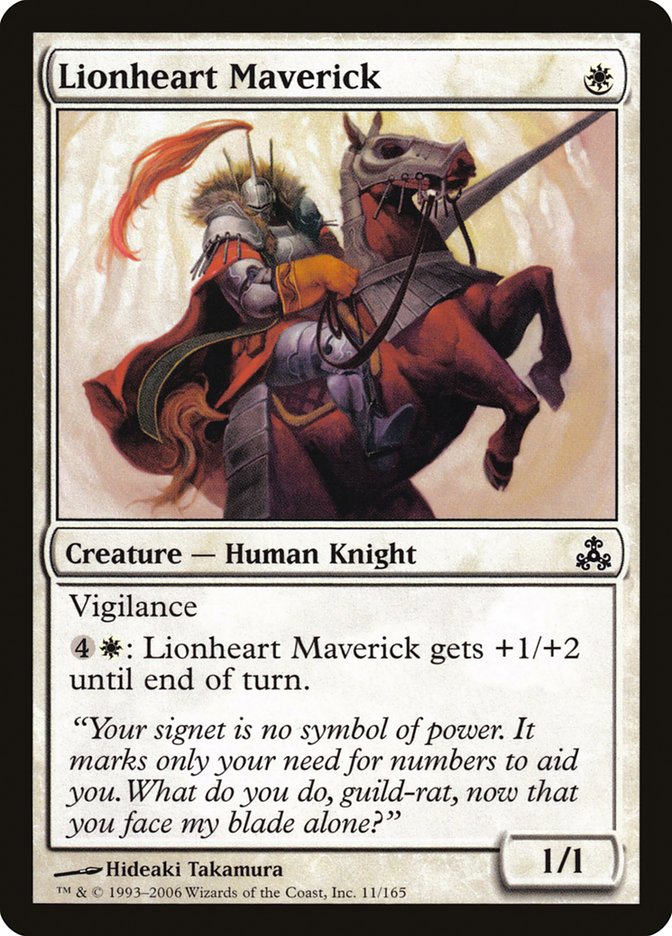 Lionheart Maverick [Guildpact] Foil