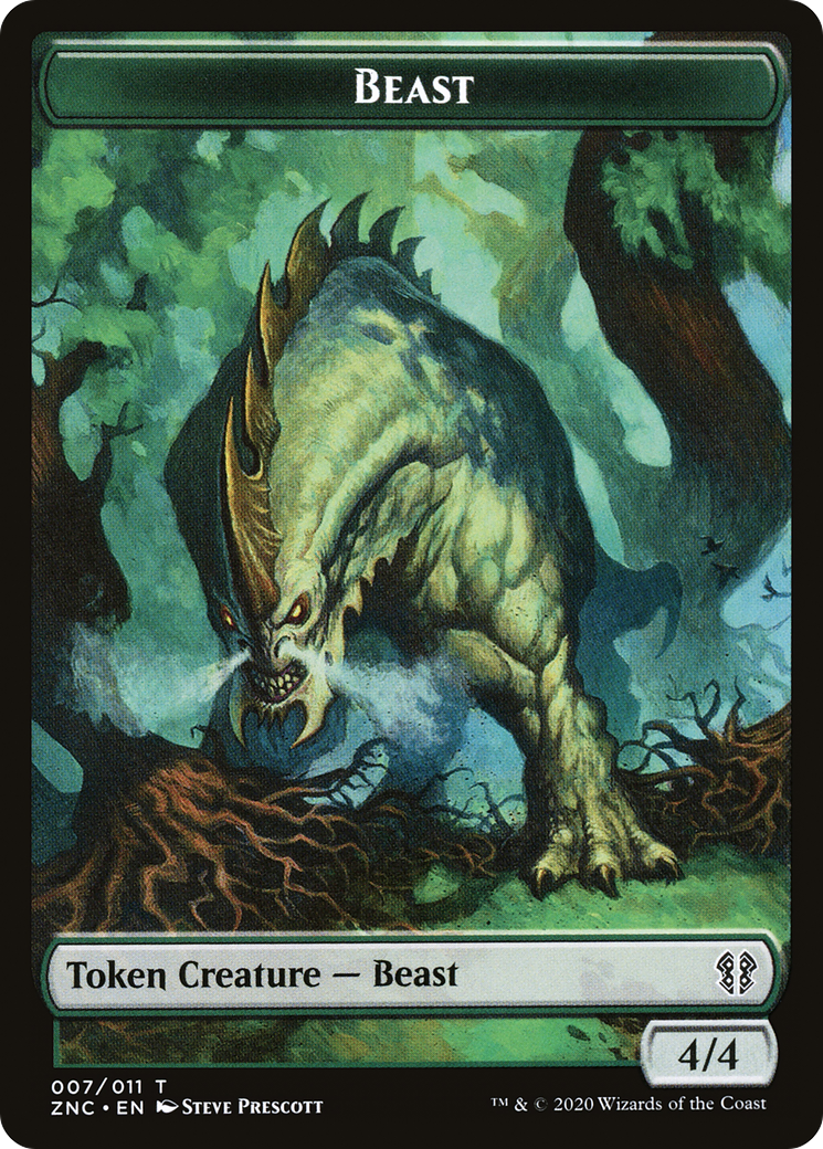 Beast  [Zendikar Rising Commander Tokens]
