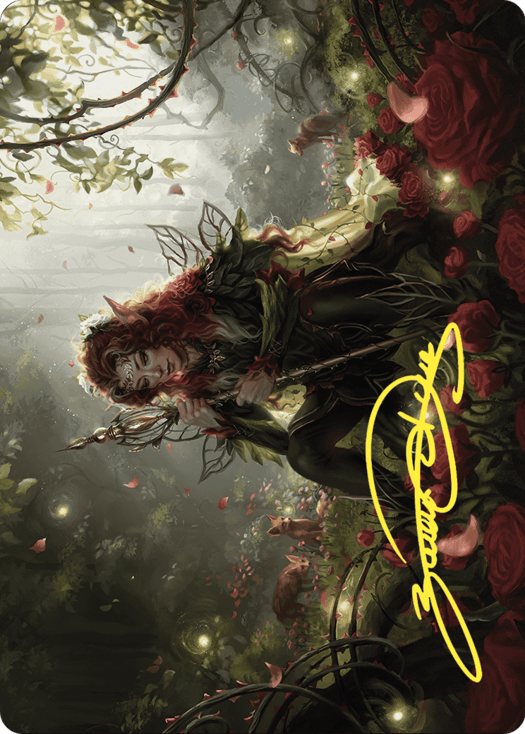 Yenna, Redtooth Regent // Yenna, Redtooth Regent  [Wilds of Eldraine Art Series] (Borderless) Foil