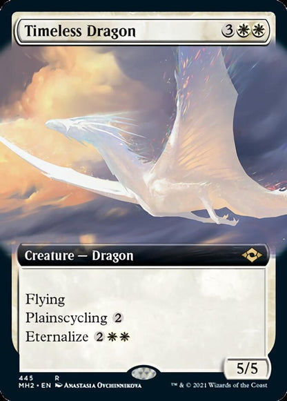 Timeless Dragon (Extended Art) [Modern Horizons 2] Foil