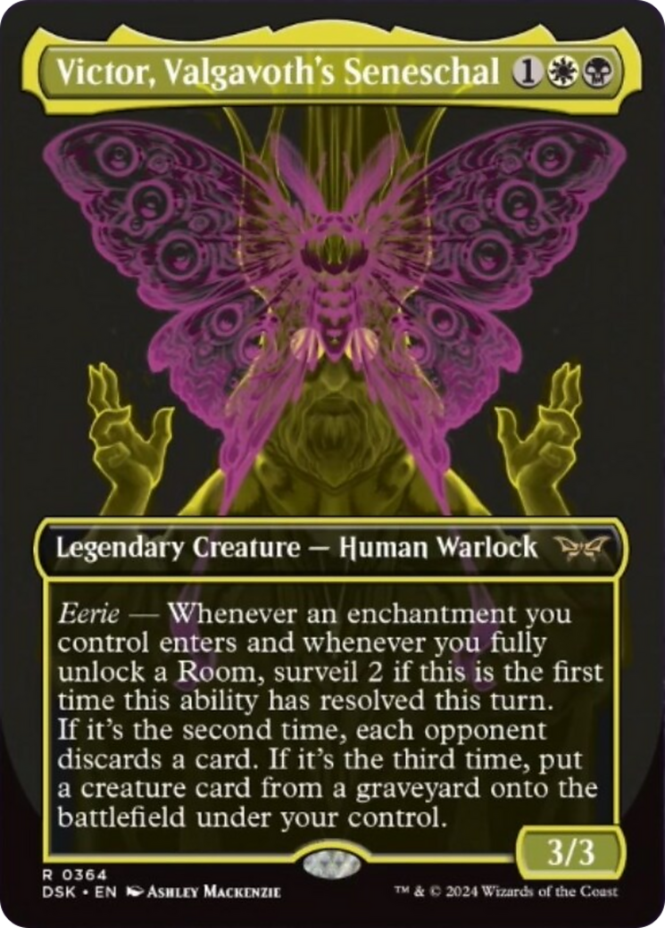 Victor, Valgavoth's Seneschal (Showcase) [Duskmourn: House of Horror] Foil