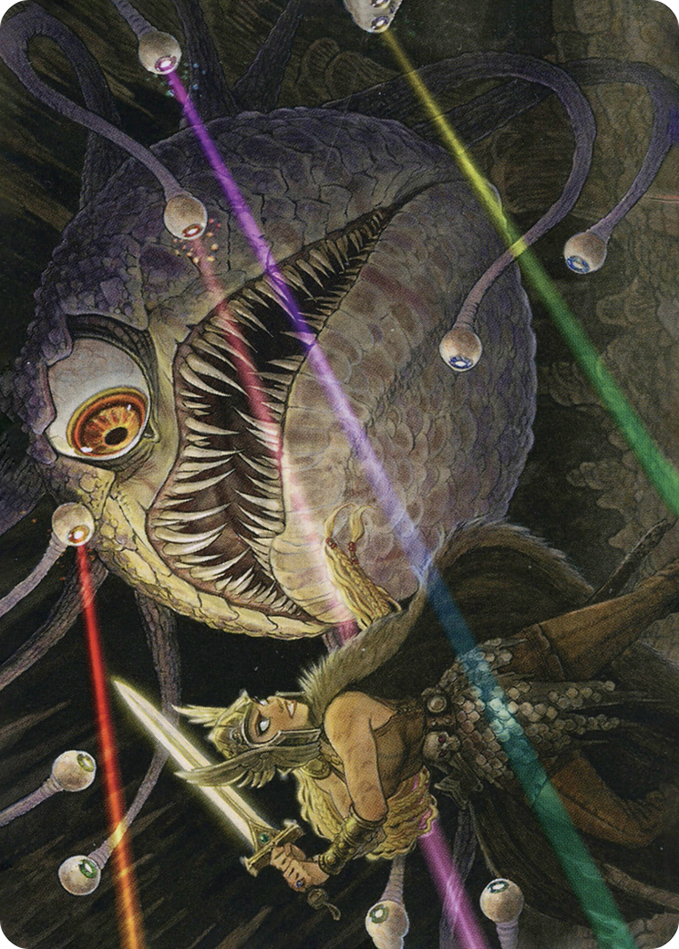 Hive of the Eye Tyrant // Hive of the Eye Tyrant  [Adventures in the Forgotten Realms Art Series] (Borderless) Foil