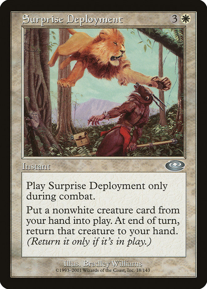 Surprise Deployment [Planeshift] Foil