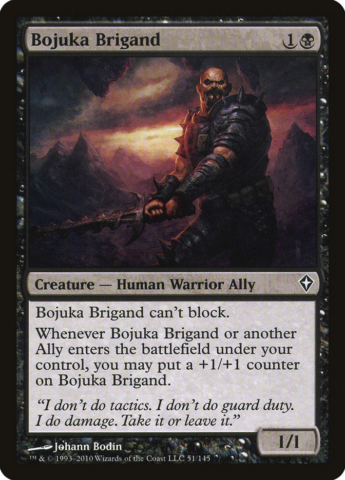 Bojuka Brigand [Worldwake] Foil