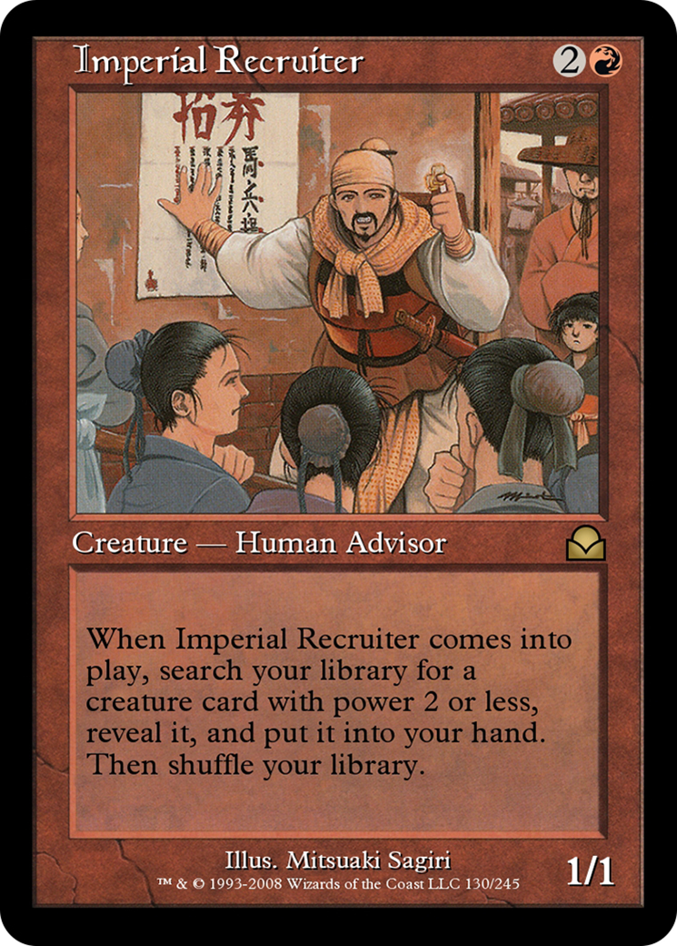 Imperial Recruiter  [Masters Edition II] Foil