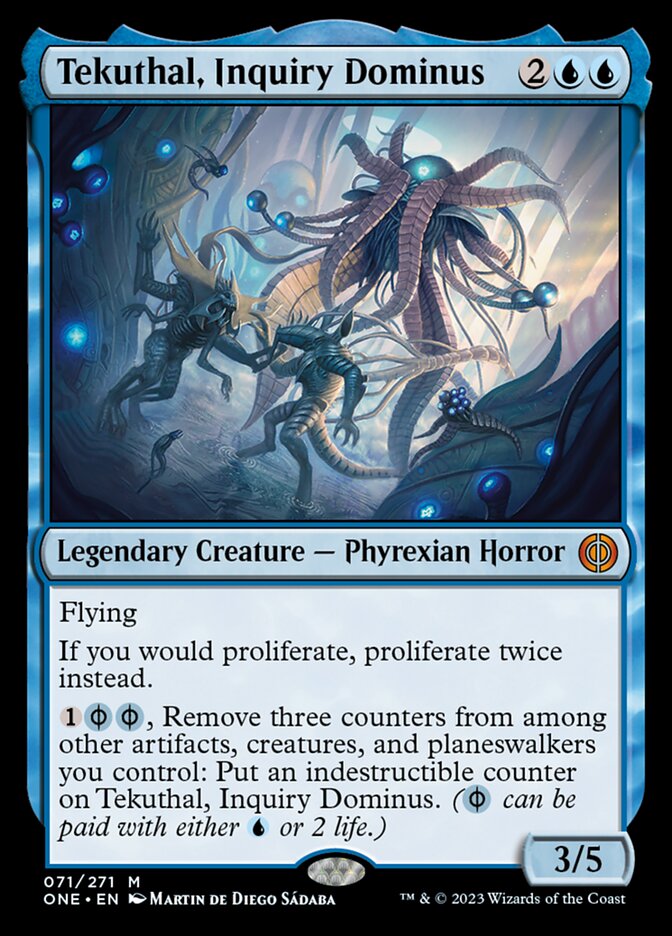 Tekuthal, Inquiry Dominus [Phyrexia: All Will Be One] Foil