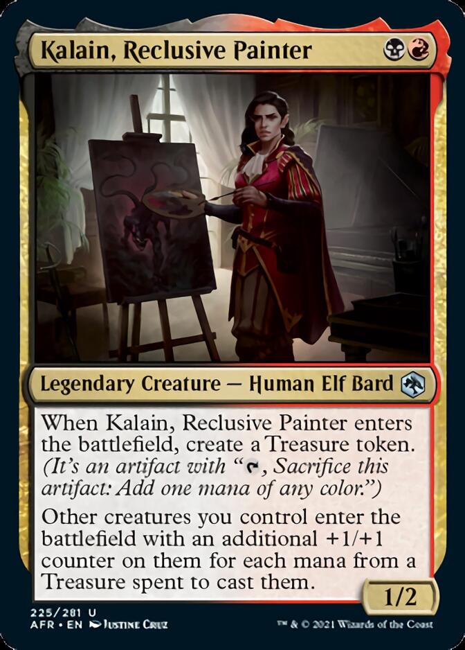 Kalain, Reclusive Painter [Dungeons & Dragons: Adventures in the Forgotten Realms] Foil