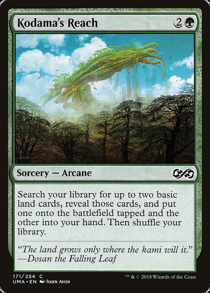 Kodama's Reach [Ultimate Masters] Foil