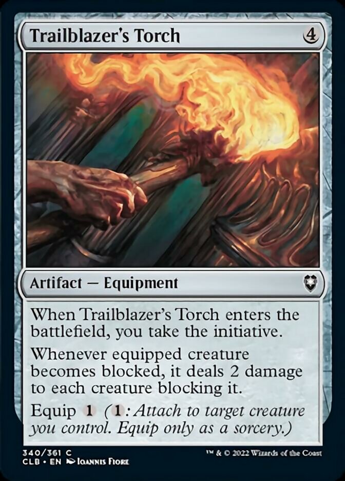Trailblazer's Torch [Commander Legends: Battle for Baldur's Gate] Foil