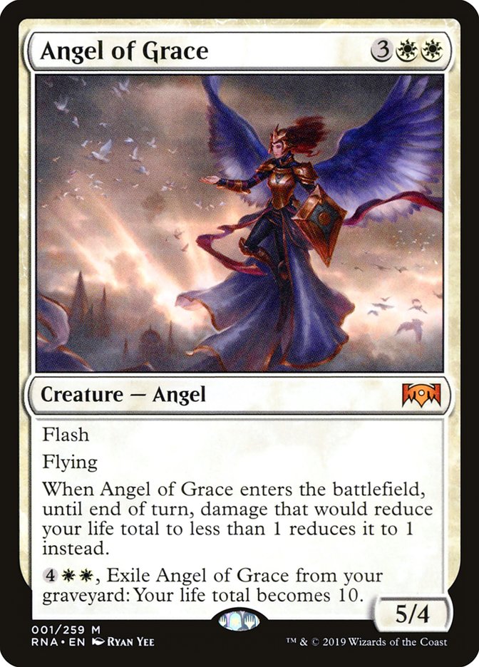 Angel of Grace [Ravnica Allegiance] Foil