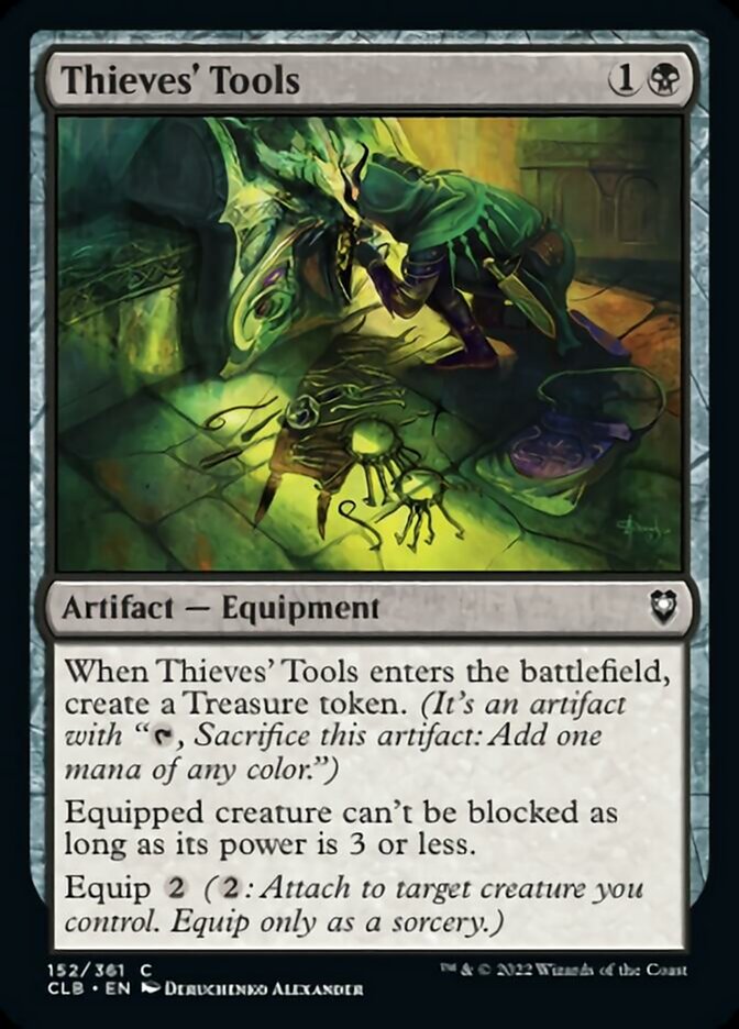 Thieves' Tools [Commander Legends: Battle for Baldur's Gate] Foil