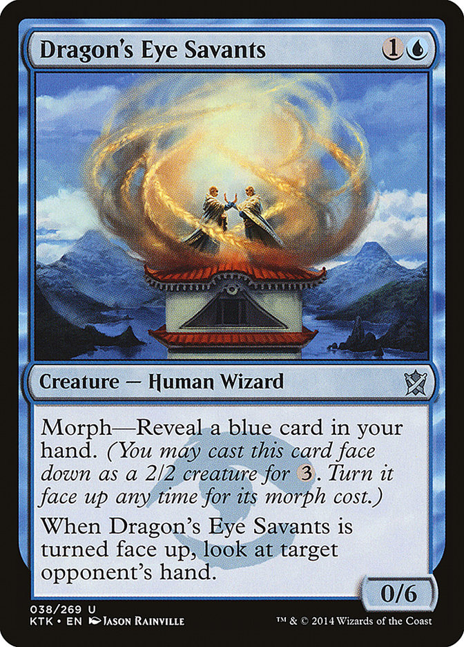 Dragon's Eye Savants [Khans of Tarkir] Foil