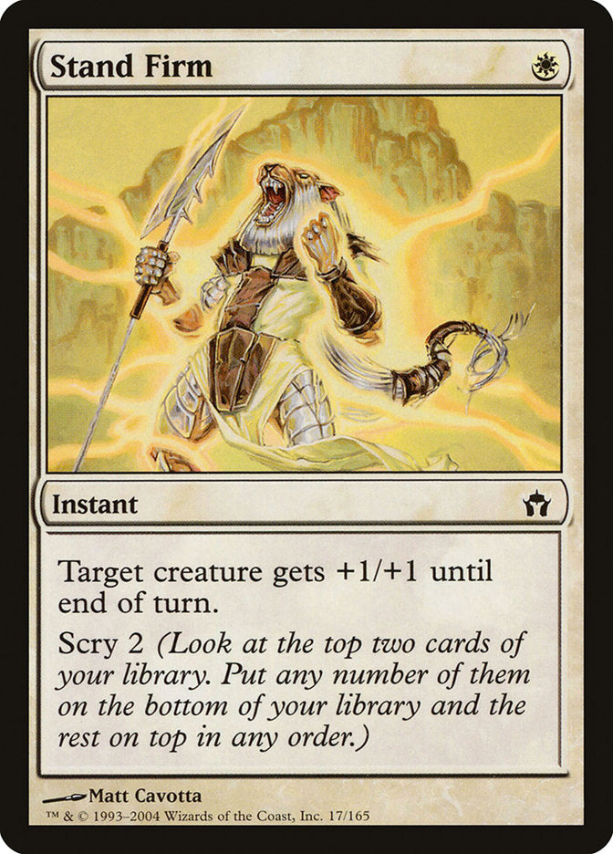 Stand Firm [Fifth Dawn] Foil