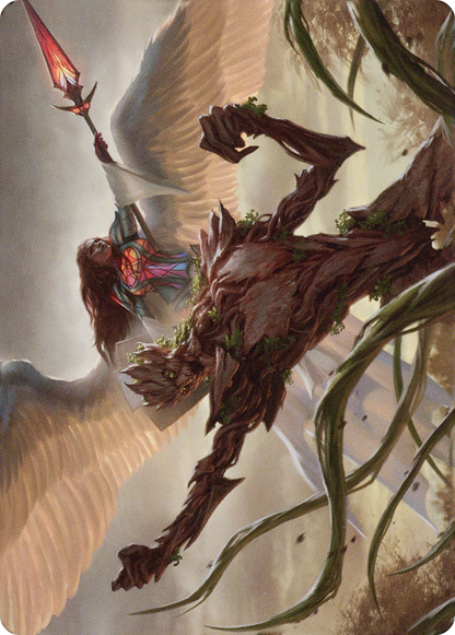 Strength of the Coalition // Strength of the Coalition  [Dominaria United Art Series] (Borderless) Foil