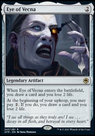 Eye of Vecna (Promo Pack) [Dungeons & Dragons: Adventures in the Forgotten Realms Promos] Foil
