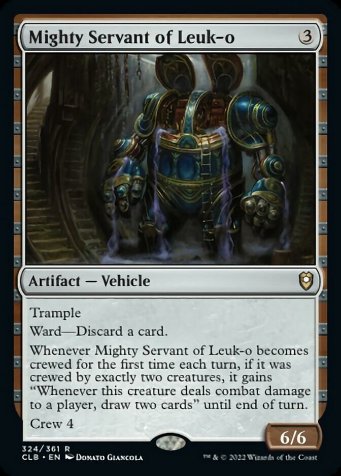 Mighty Servant of Leuk-o [Commander Legends: Battle for Baldur's Gate] Foil