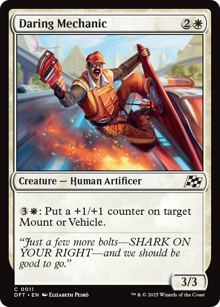 Daring Mechanic [Aetherdrift] Foil