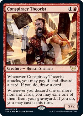 Conspiracy Theorist [Strixhaven: School of Mages] Foil