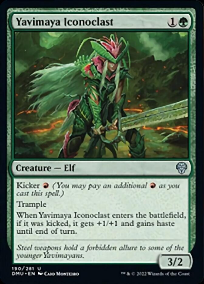Yavimaya Iconoclast [Dominaria United] Foil