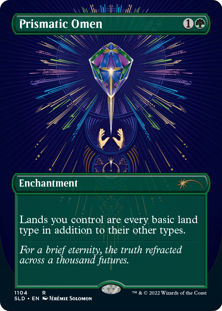 Prismatic Omen (Borderless) [Secret Lair Drop Series] Foil