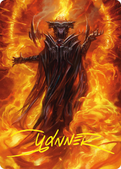Sauron, the Dark Lord // Sauron, the Dark Lord  [Tales of Middle-earth Art Series] (Borderless) Foil