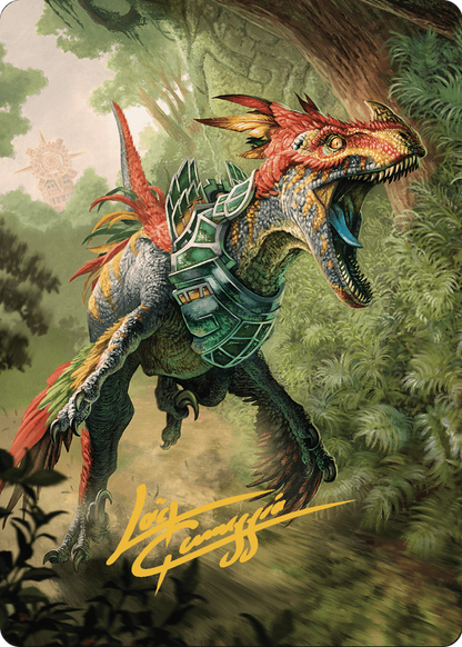 Dinosaur // Dinosaur  [The Lost Caverns of Ixalan Art Series] (Borderless) Foil