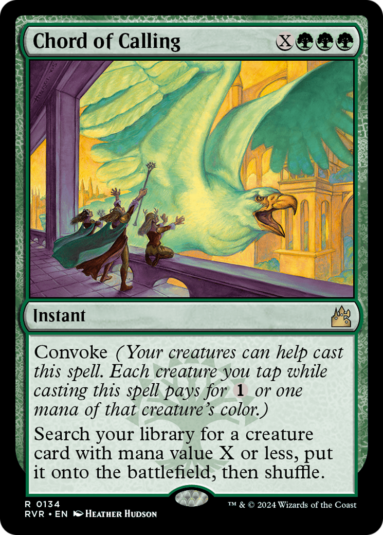 Chord of Calling [Ravnica Remastered] Foil
