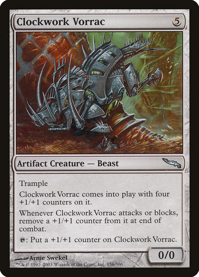 Clockwork Vorrac [Mirrodin] Foil