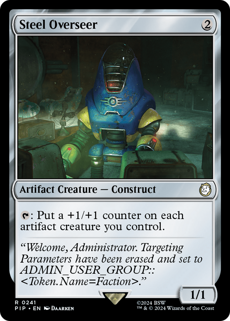 Steel Overseer [Fallout] Foil