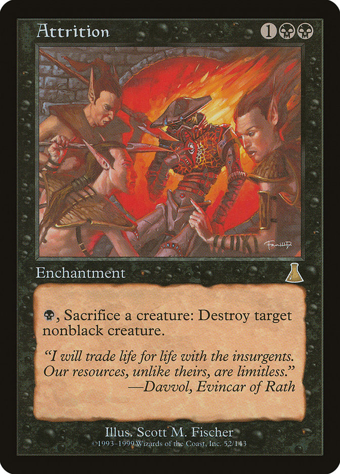 Attrition [Urza's Destiny] Foil