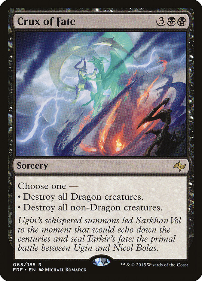 Crux of Fate [Fate Reforged] Foil