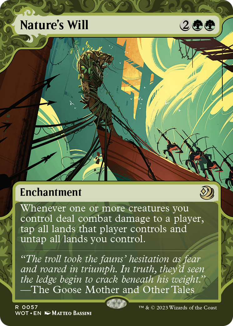 Nature's Will [Wilds of Eldraine: Enchanting Tales] Foil