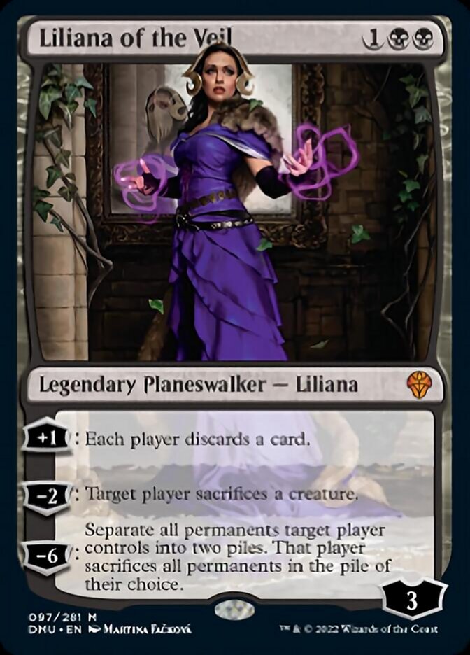 Liliana of the Veil [Dominaria United] Foil