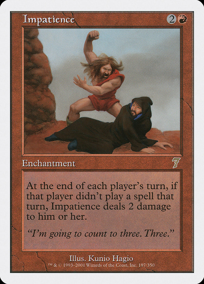 Impatience [Seventh Edition] Foil
