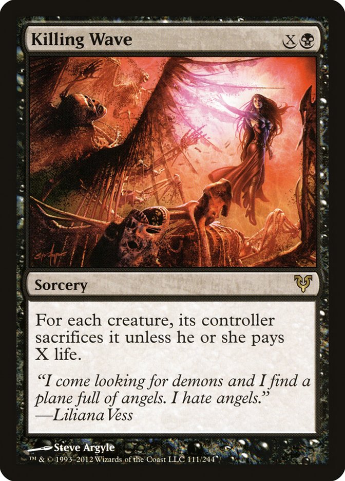 Killing Wave [Avacyn Restored] Foil