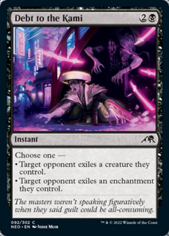 Debt to the Kami [Kamigawa: Neon Dynasty] Foil