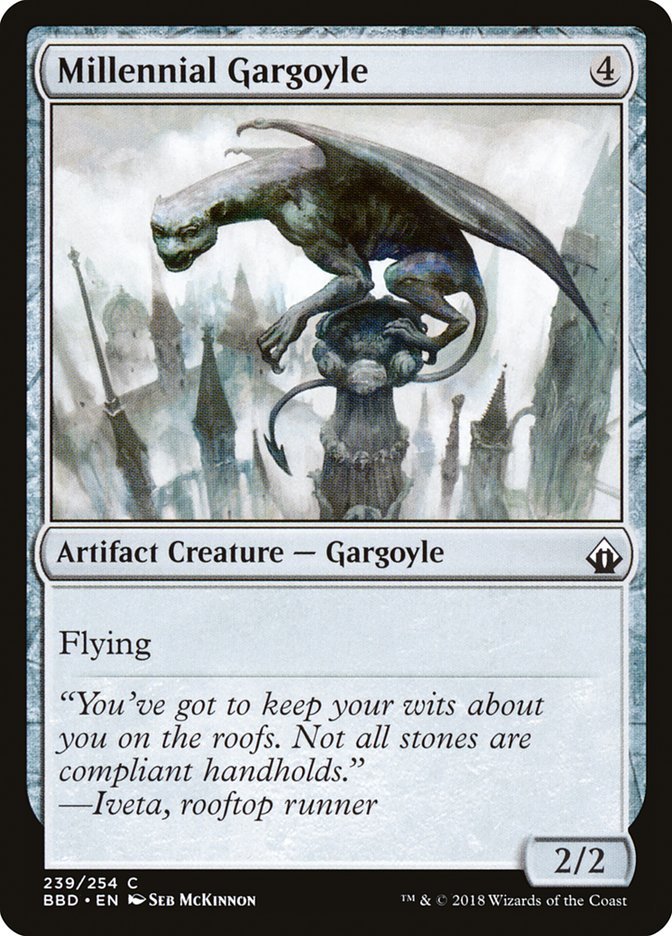 Millennial Gargoyle [Battlebond] Foil