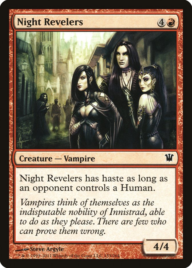 Night Revelers [Innistrad] Foil