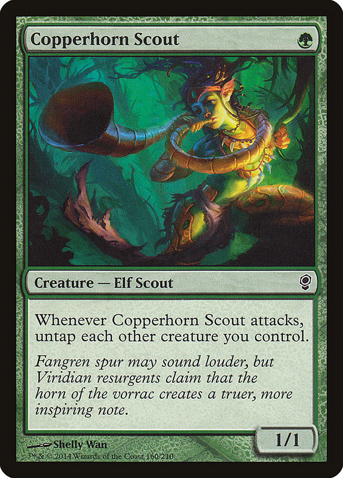 Copperhorn Scout [Conspiracy] Foil