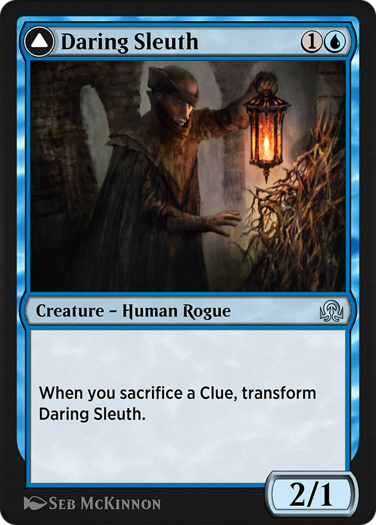 Daring Sleuth // Bearer of Overwhelming Truths  [Shadows over Innistrad Remastered]
