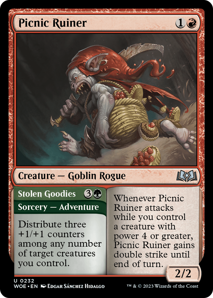 Picnic Ruiner // Stolen Goodies [Wilds of Eldraine] Foil