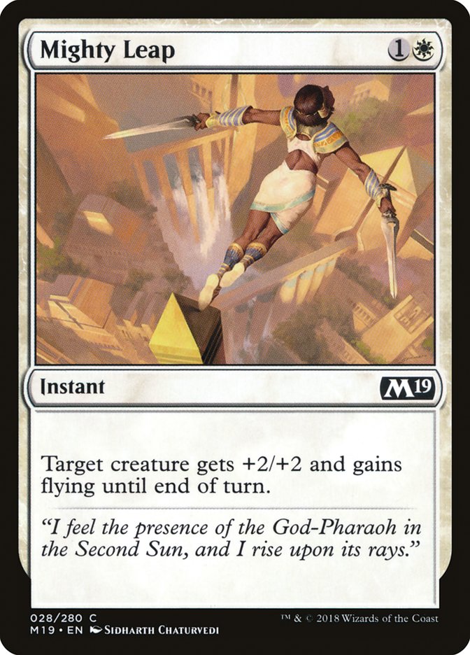 Mighty Leap [Core Set 2019] Foil