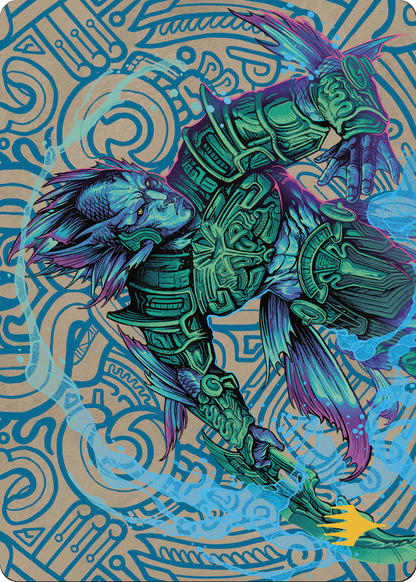 Hakbal of the Surging Soul // Hakbal of the Surging Soul  [The Lost Caverns of Ixalan Art Series] (Borderless) Foil