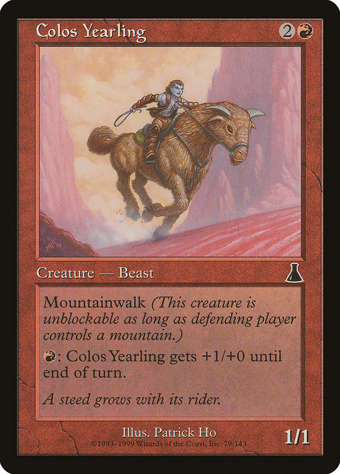 Colos Yearling [Urza's Destiny] Foil