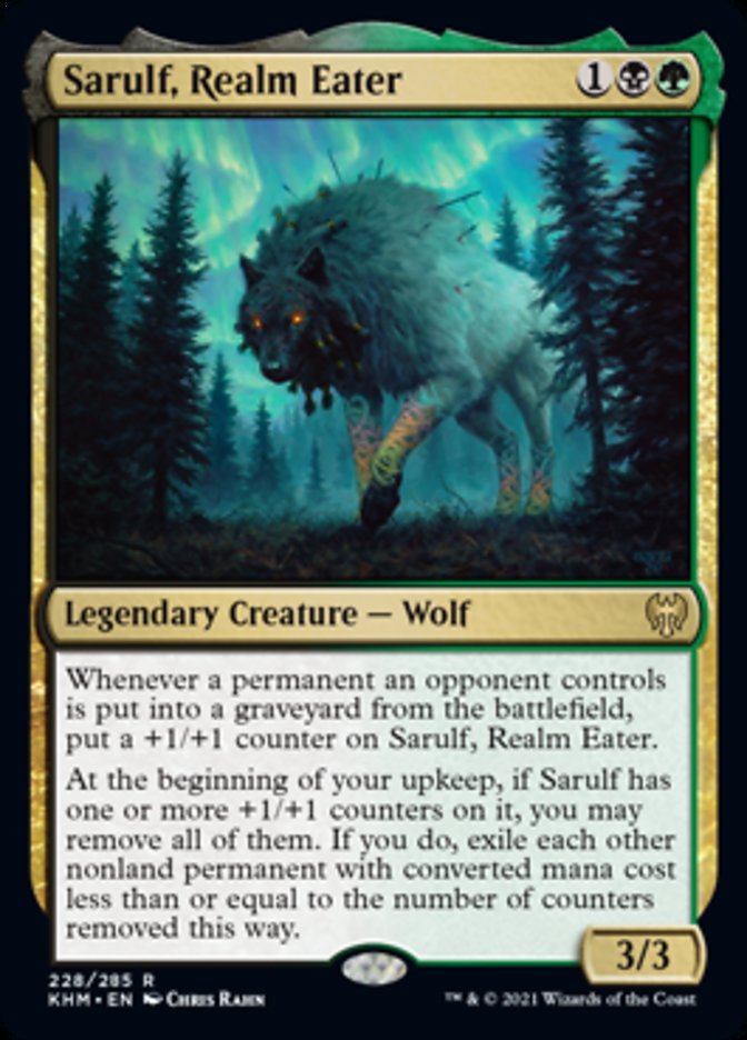 Sarulf, Realm Eater [Kaldheim] Foil