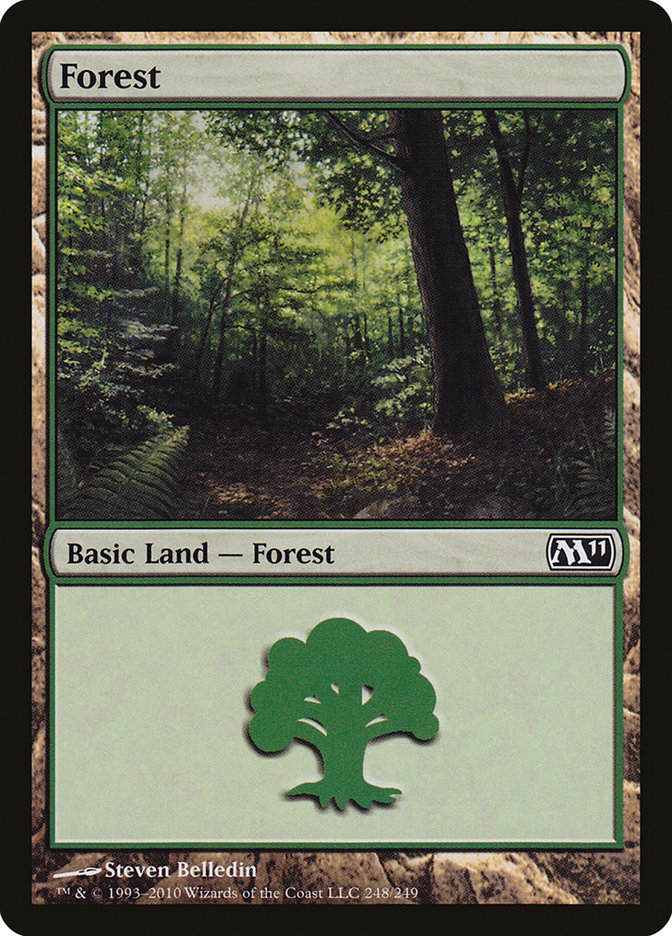 Forest (248) [Magic 2011] Foil