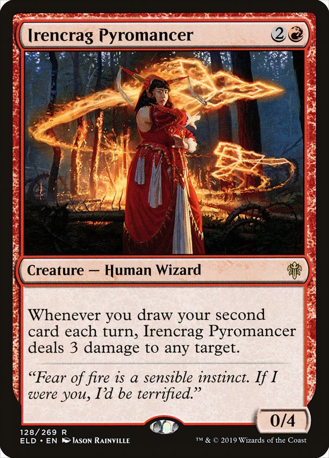 Irencrag Pyromancer [Throne of Eldraine] Foil