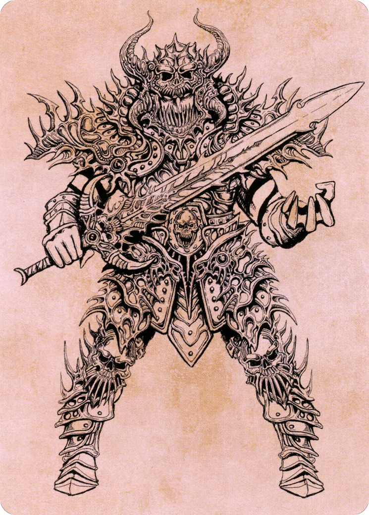 Sarevok, Deathbringer // Sarevok, Deathbringer  [Battle for Baldur's Gate Art Series] (Borderless)