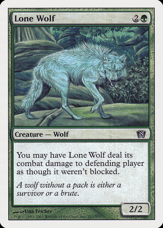 Lone Wolf [Eighth Edition] Foil